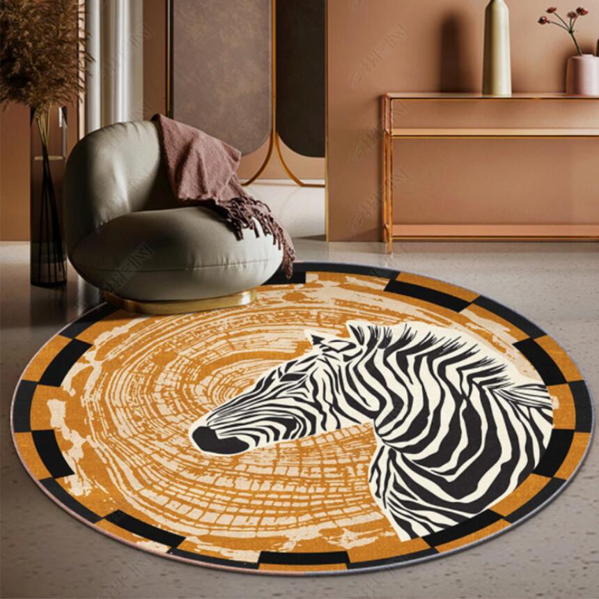 Commercial Fabric Printing Machine - Nowoczesny dywan Zebra Tiger Leopard Print