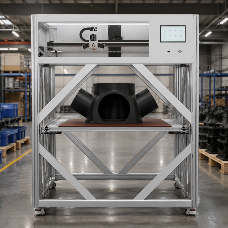 Commercial Printing Format - Niezawodna, wielkoformatowa drukarka 3D, dostosowana do