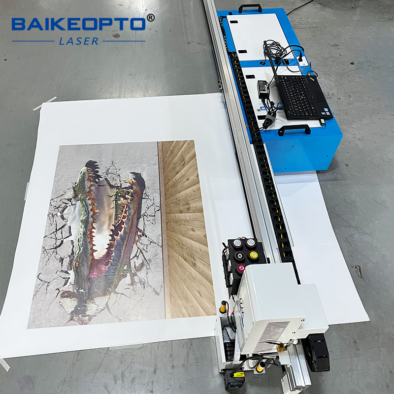 Commercial Wall Printing Machine - Komercyjna drukarka ścienna 3D, drukarka atramentowa
