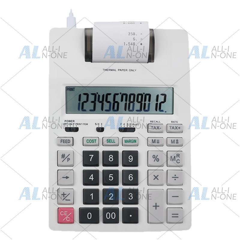 Commercial Printing Calculator - Kalkulator biurowy, finansowy, monochromatyczny, do druku,