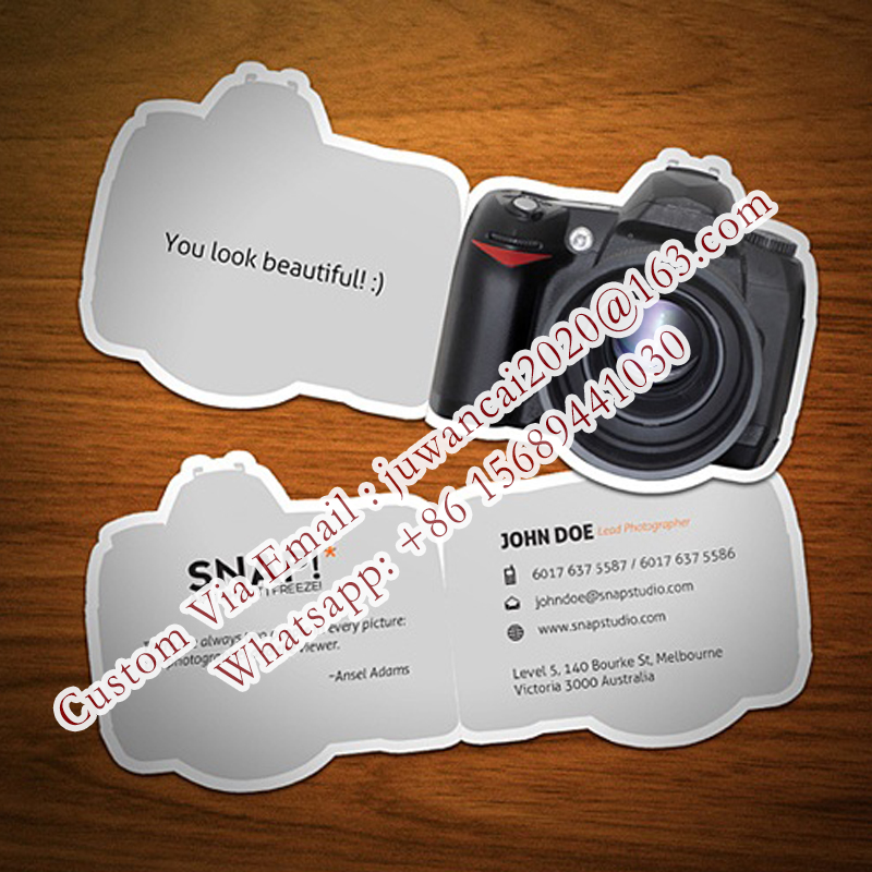 Commercial Flyer Printing - Projekt i druk niestandardowych składanych wizytówek,