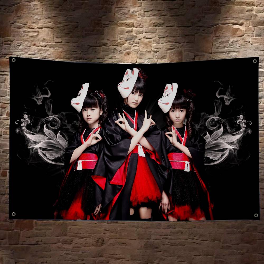 Commercial Printing Companies - Klasyczna kawaii metalowa flaga reklamowa z