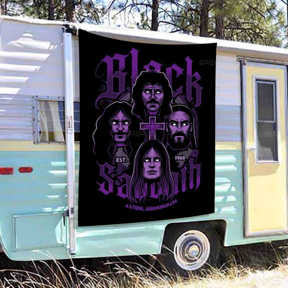 Flaga reklamowa Black Sabbath  – Commercial Printing Companies recenzja i cena