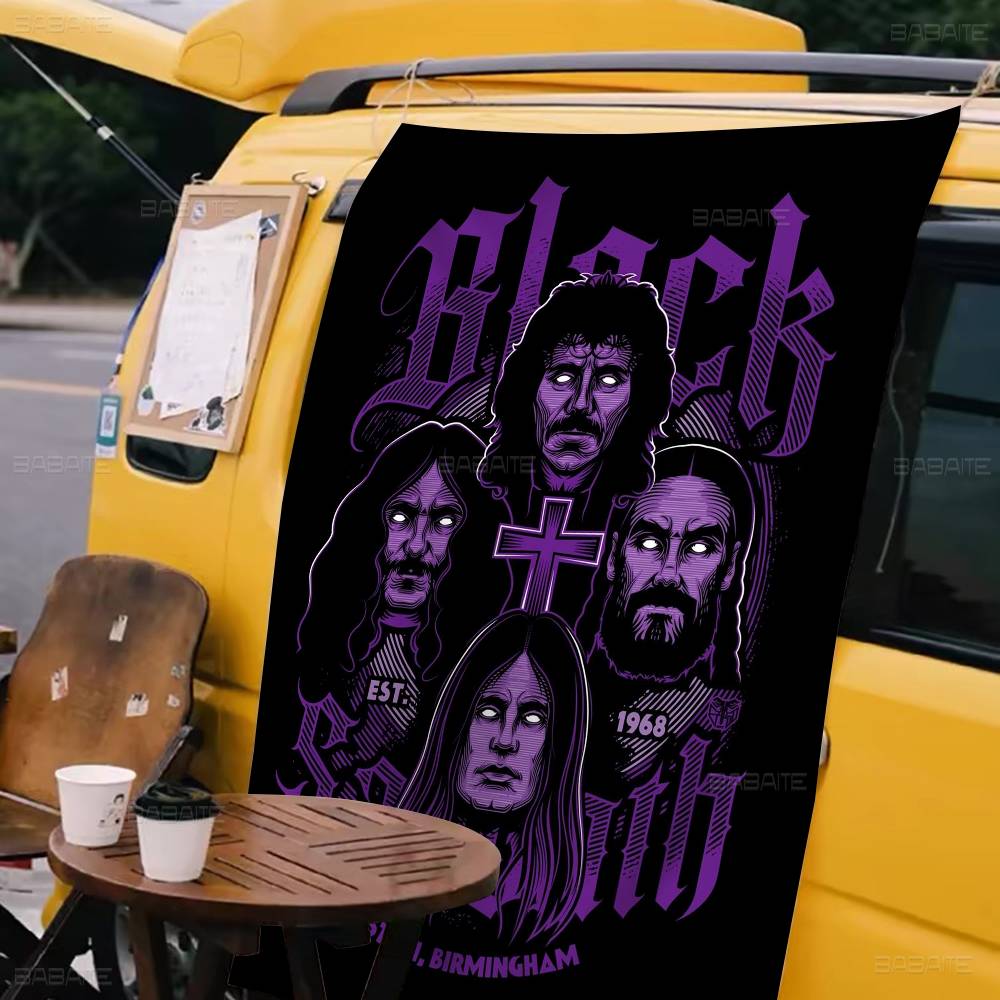 Flaga reklamowa Black Sabbath  – Commercial Printing Companies recenzja i cena
