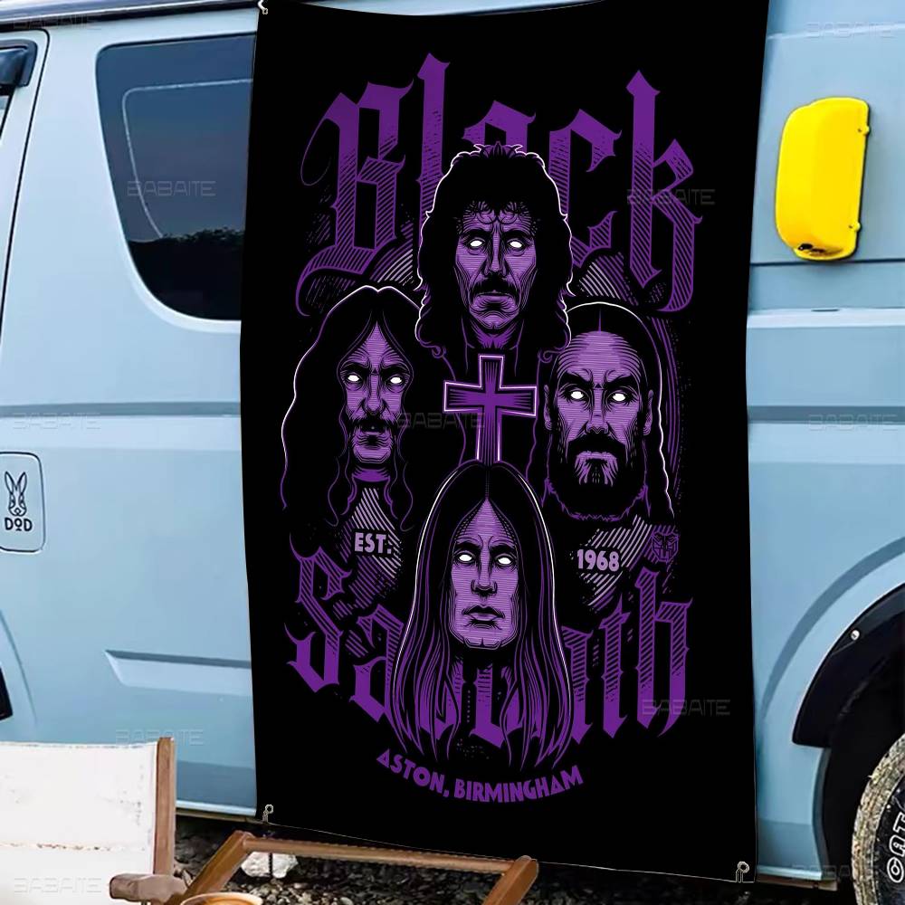 Flaga reklamowa Black Sabbath  – Commercial Printing Companies recenzja i cena