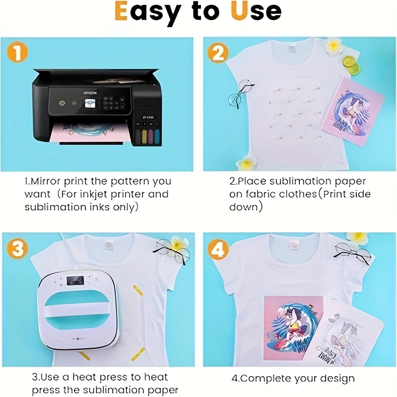 100 arkuszy papieru sublimacyj – Commercial Fabric Printing Machine recenzja i cena