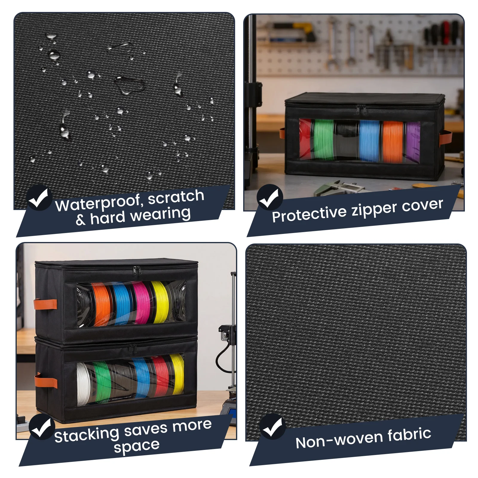 4 szt. Pojemniki na filament o – Commercial Fabric Printing Machine recenzja i cena