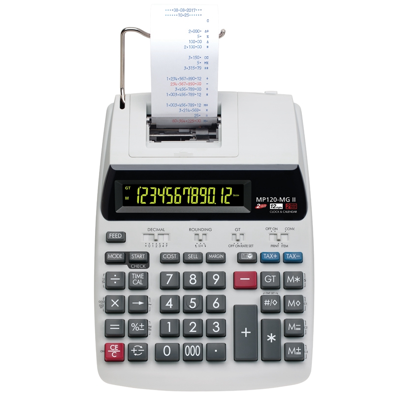 Kalkulator biznesowy MP-120MG  – Commercial Printing Calculator recenzja i cena