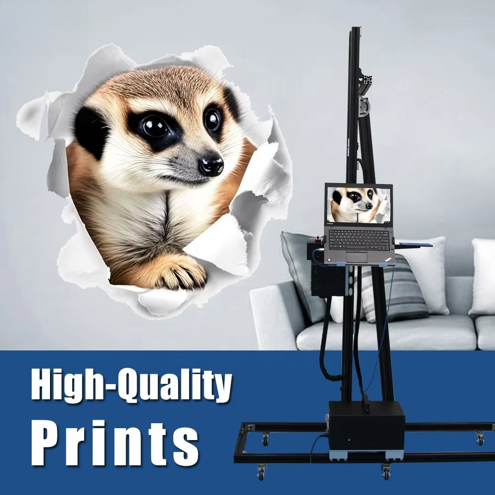 Pionowa drukarka atramentowa T – Commercial Wall Printing Machine recenzja i cena