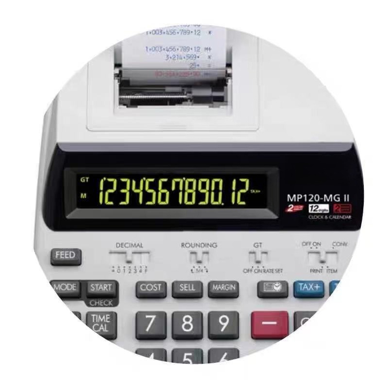 Kalkulator drukujący MP-120MGI – Commercial Printing Calculator recenzja i cena