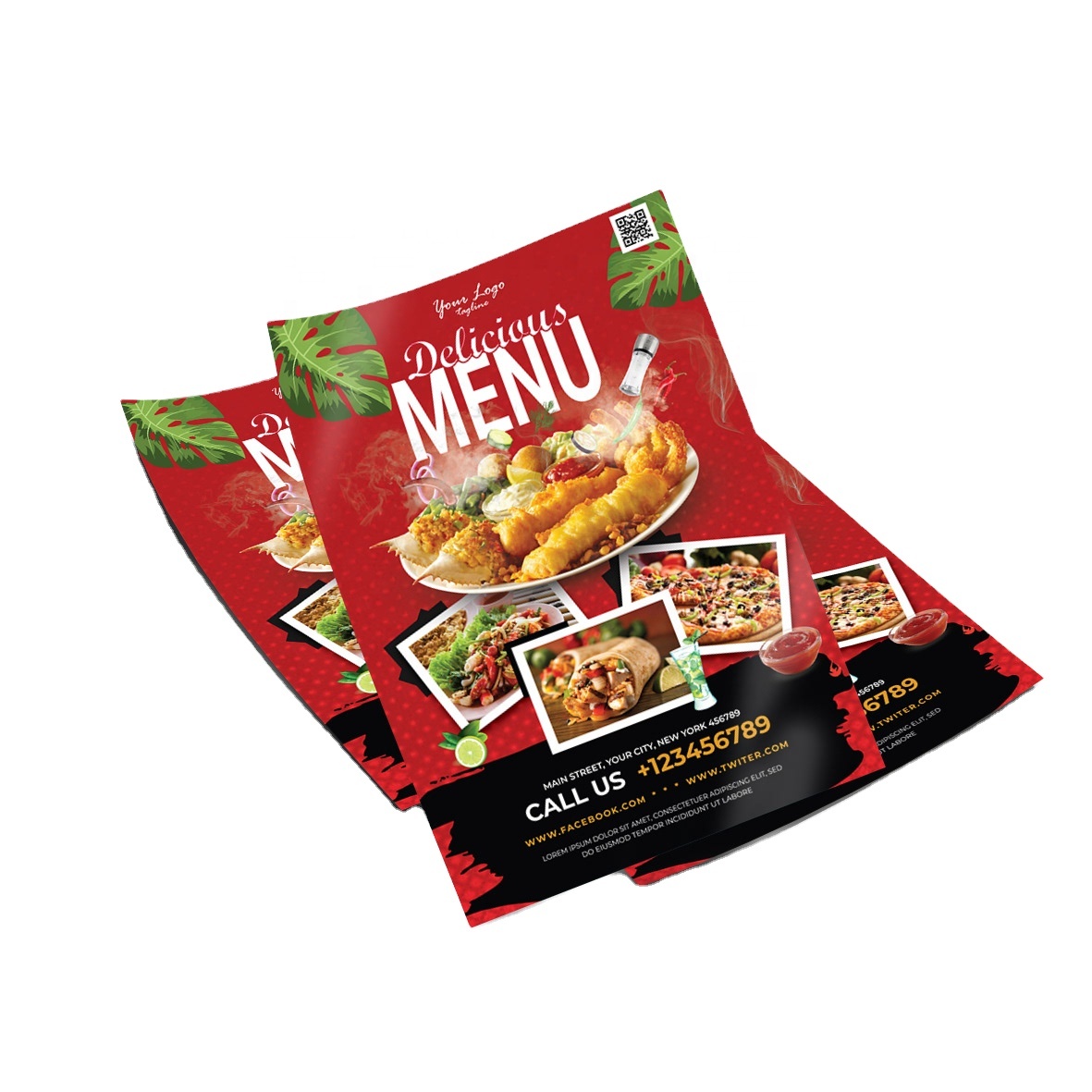 Niestandardowe, kolorowe, dwus – Commercial Flyer Printing recenzja i cena