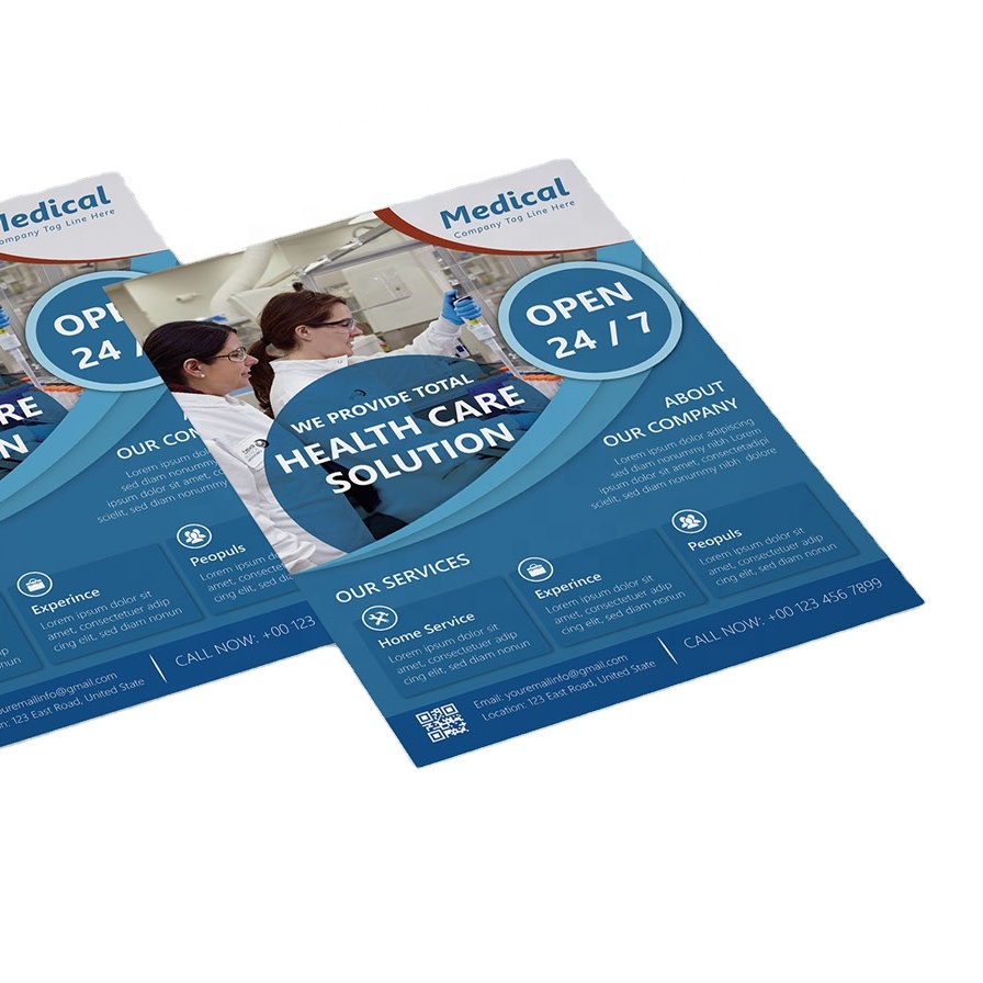 Niestandardowe, kolorowe, dwus – Commercial Flyer Printing recenzja i cena