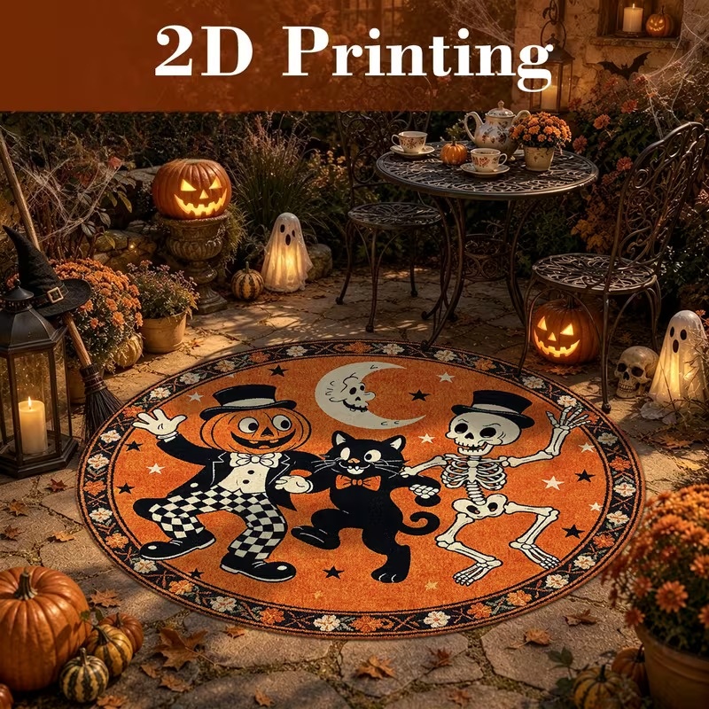 Dywan okrągły 3D z iluzją czas – Commercial Wall Printing Machine recenzja i cena